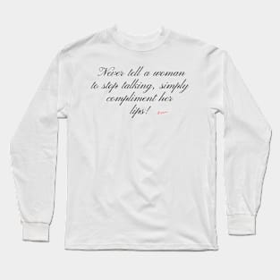 Her Lips Long Sleeve T-Shirt